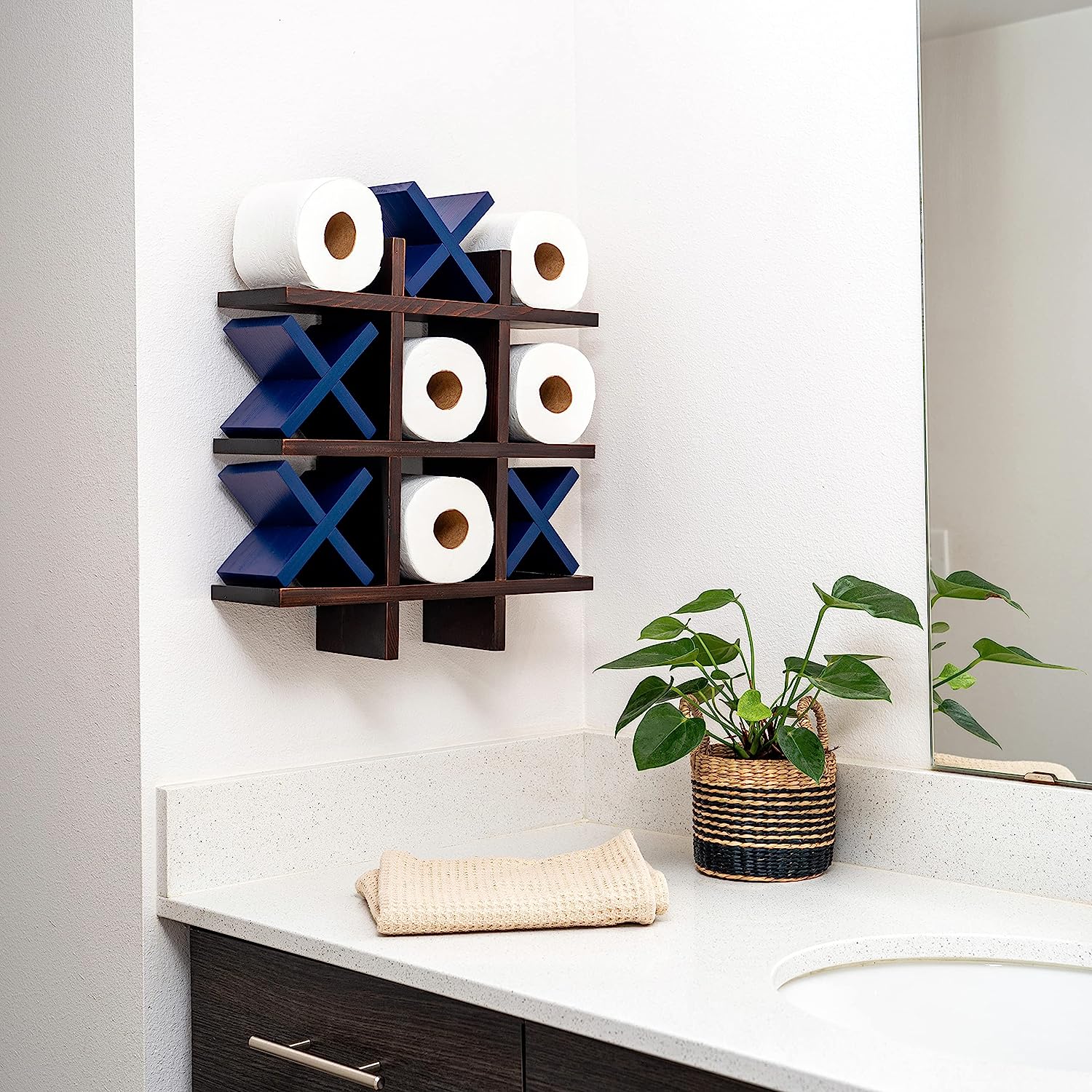 10 UNIQUE Toilet Paper Holder Designs That Your Bathroom Will